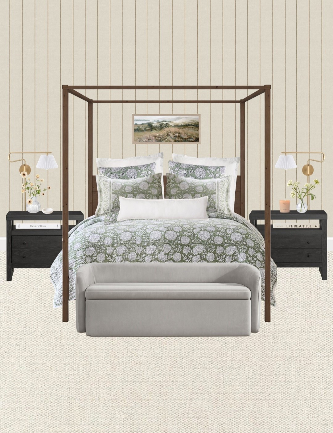 This floral quilt comes in several different colors! Perfect for Spring!

Bedroom ideas, bedroom design, mood board, design board, interior design help, bedroom, beds, queen bed, nightstands, cozy home, cozy bedroom 

#LTKHome #LTKSeasonal #LTKSaleAlert