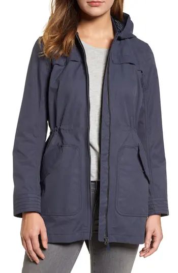 Women's Barbour Marloes Coat, Size 10 US / 14 UK - Blue | Nordstrom