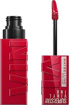 Maybelline Super Stay Vinyl Ink Longwear No-Budge Liquid Lipcolor Makeup, Highly Pigmented Color ... | Amazon (US)