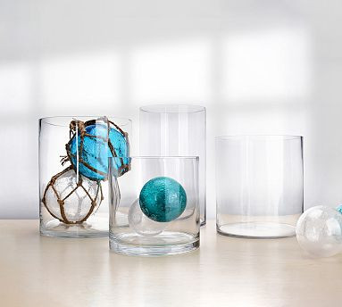 Column Glass Vases | Pottery Barn (US)