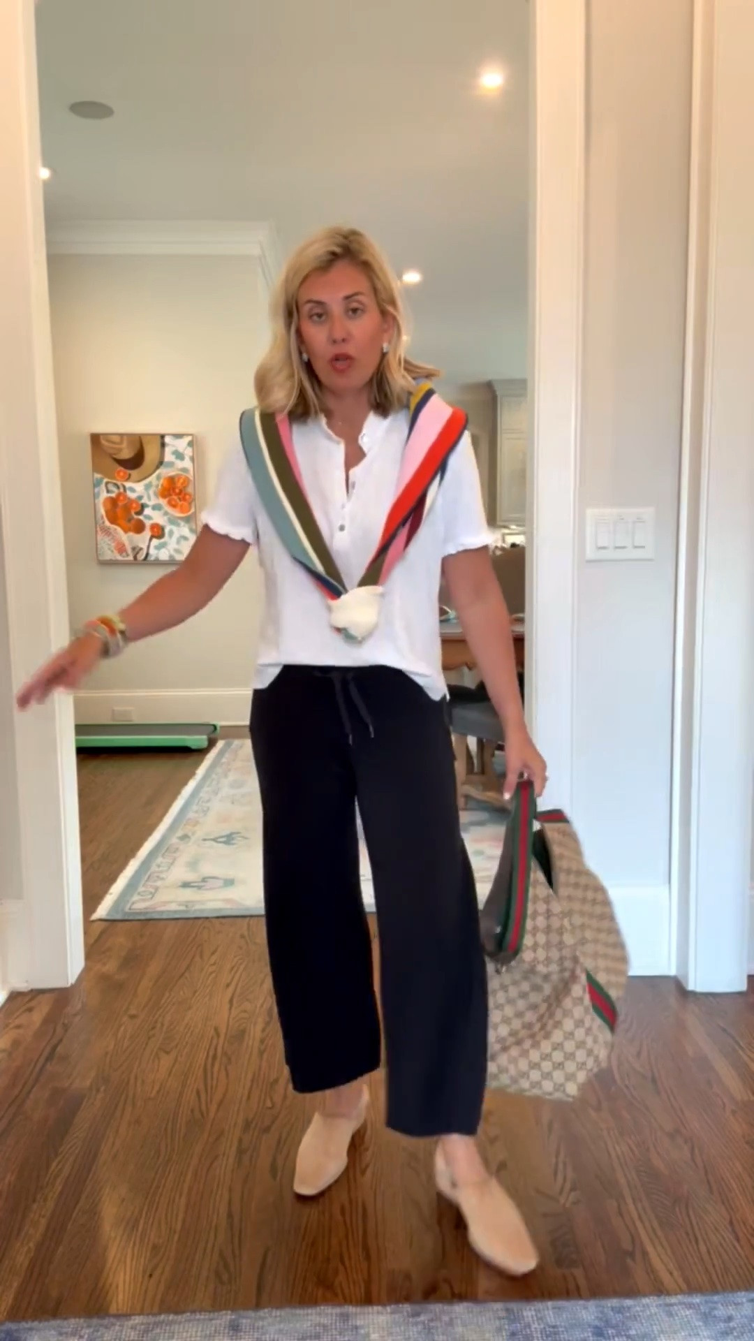 Cue the cuteness!! This is my kind of throw on and go outfit. Top - small
Sweaters - xs
Pants - small petite 
Shoes - 8 tts 

Codes:
Spanx - AE25 25% off
Mersea - Catherine15
Boden -  3V6V 20% off 
Allie + Bess - Catherine20


#LTKdayinmylife #LTKootd #LTKmomlife