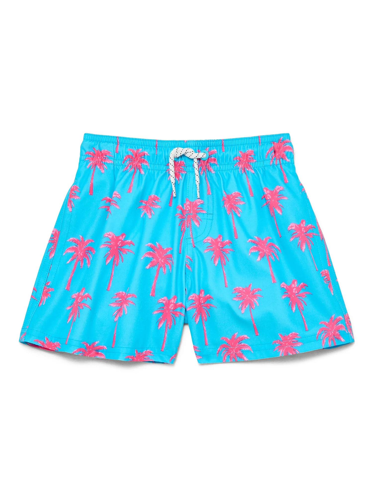 Wonder Nation Boys Quick Dry Stretch Swim Trunks with UPF50, Sizes 4-18 & Husky | Walmart (US)