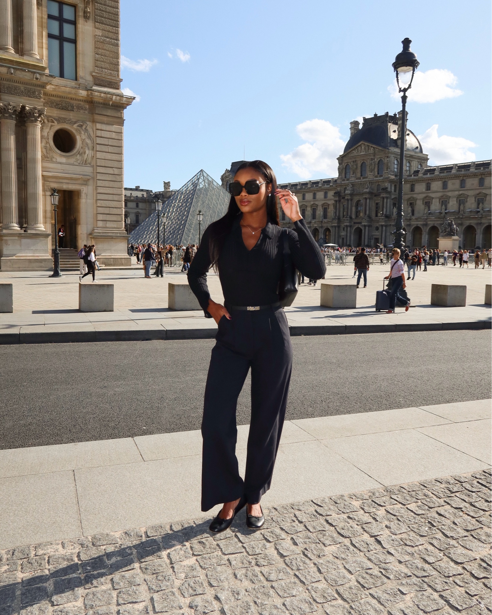 Outfit of the day at the Louvre 🤍

#LTKStyleTip #LTKSeasonal #LTKShoeCrush