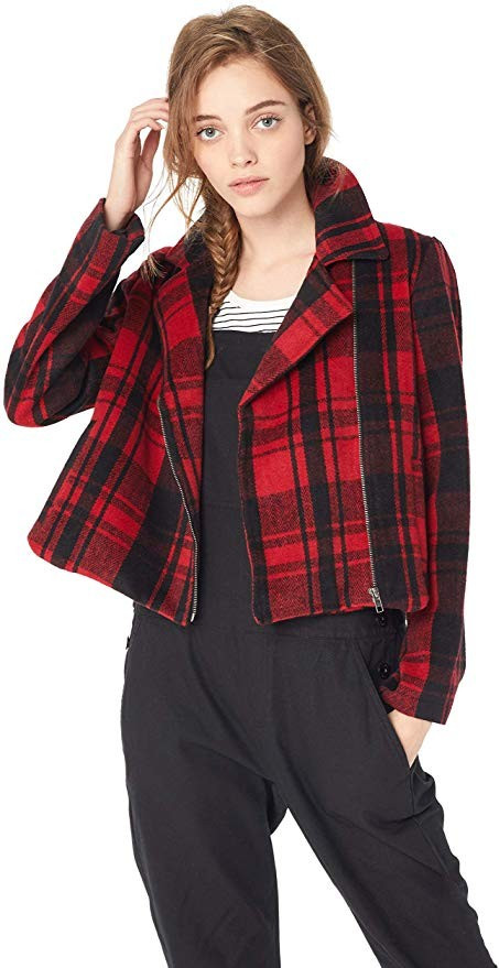 Jack Women's Out of The Woods Plaid Wool-Like Jacket | Amazon (US)