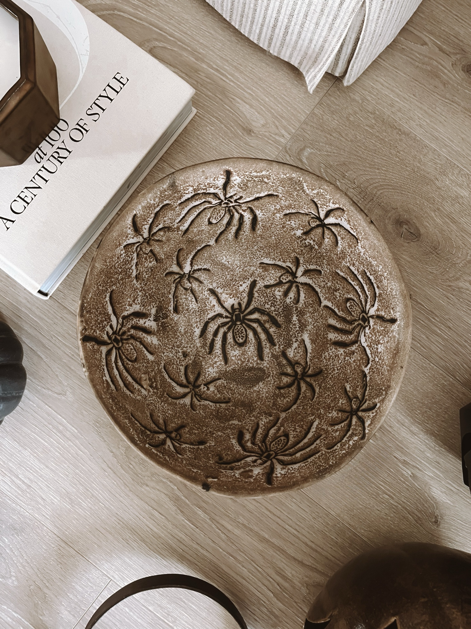 Creepy crawler ceramic bowl//Spooky season favorite that’s back in stock 🕷️🕸️ 

#LTKSeasonal #LTKFindsUnder50 #LTKHome