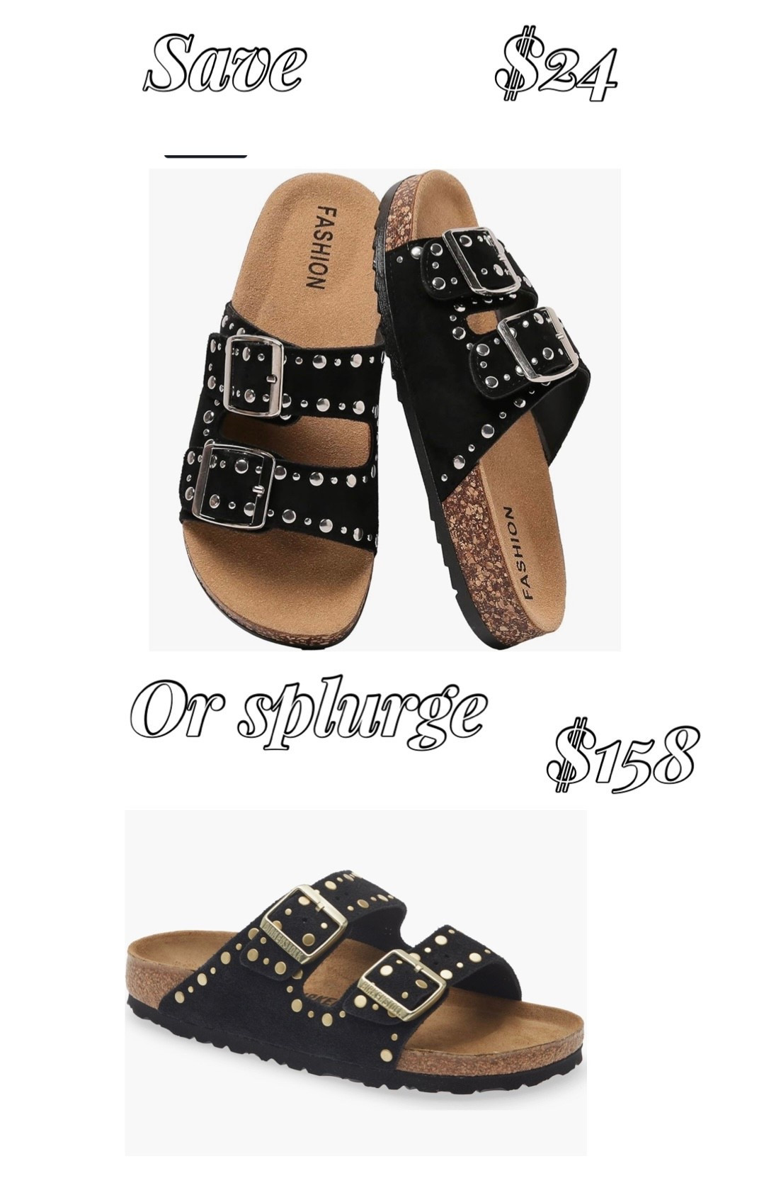 Save or splurge 
Birkenstock 
Sandals 

#LTKTravel #LTKFestival #LTKMothersDay