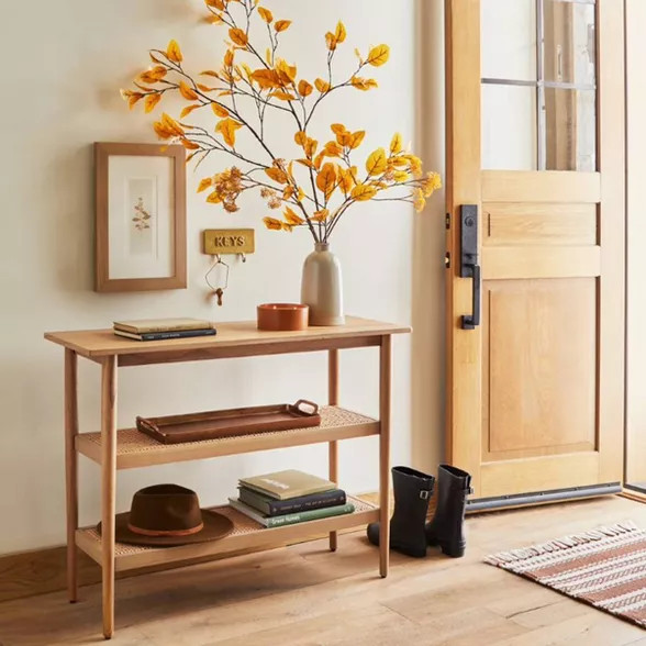Wood & Cane Console Table - Hearth & Hand™ with Magnolia | Target