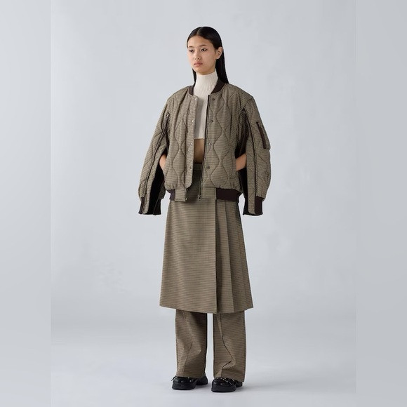 ROKH x GU. 2 Piece Skirt And Pants Set
Checked. | Poshmark