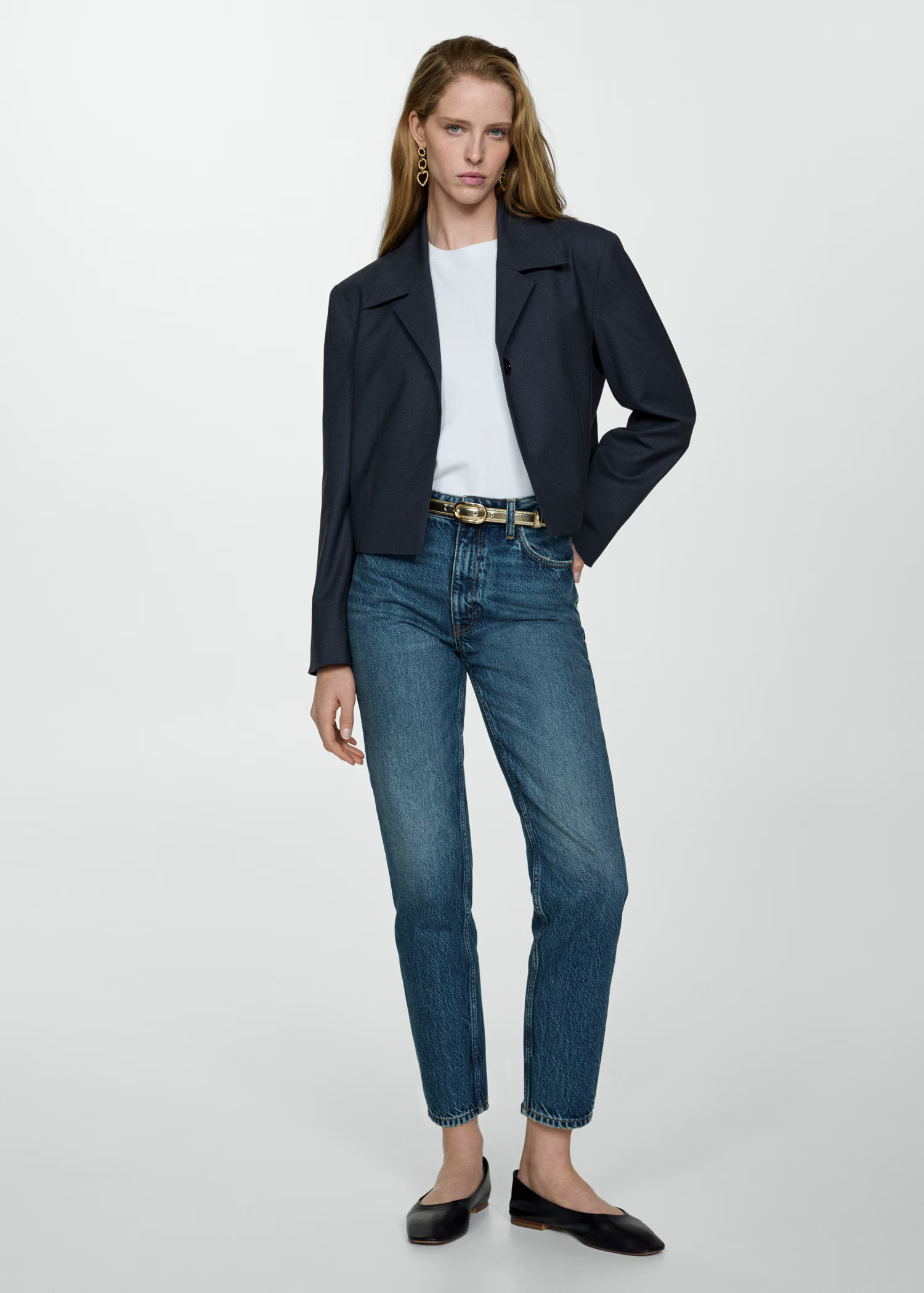 Mom2000 mom high rise jeans | MANGO (UK)