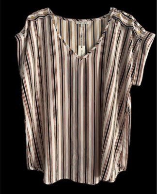 NWT SPEED LIMIT MPH Womens Striped Blouse Shirt Top Tunic Plus Size 2X | eBay | eBay US