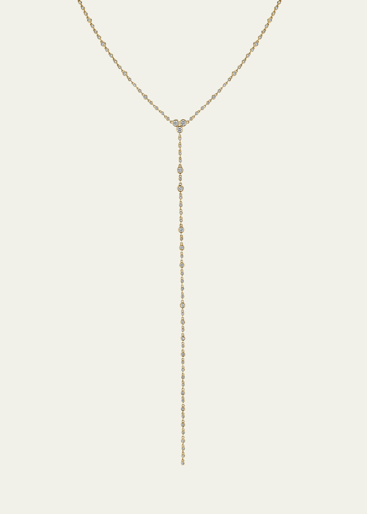 SHAY 18K Yellow Gold Diamond Infinity Y-Drop Necklace | Bergdorf Goodman