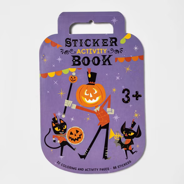 32 page Halloween Sticker Activity Book - Hyde & EEK! Boutique™ | Target