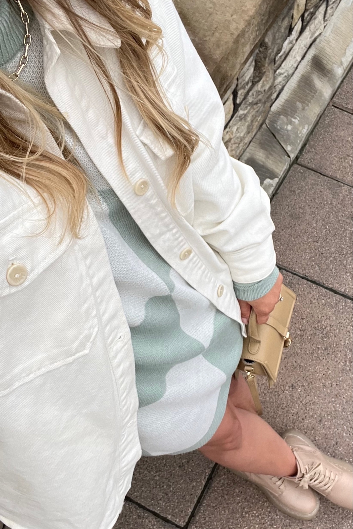 Fall outfit inspo✨

5’1 | dress S

// sweater dress, twill shacket, beige lug boots, crossbody purse, chain necklace, fall fashion, street wear, H&M, Amazon fashion, Steve Madden, Sam Edelman 

#LTKSeasonal #LTKfit #LTKstyletip