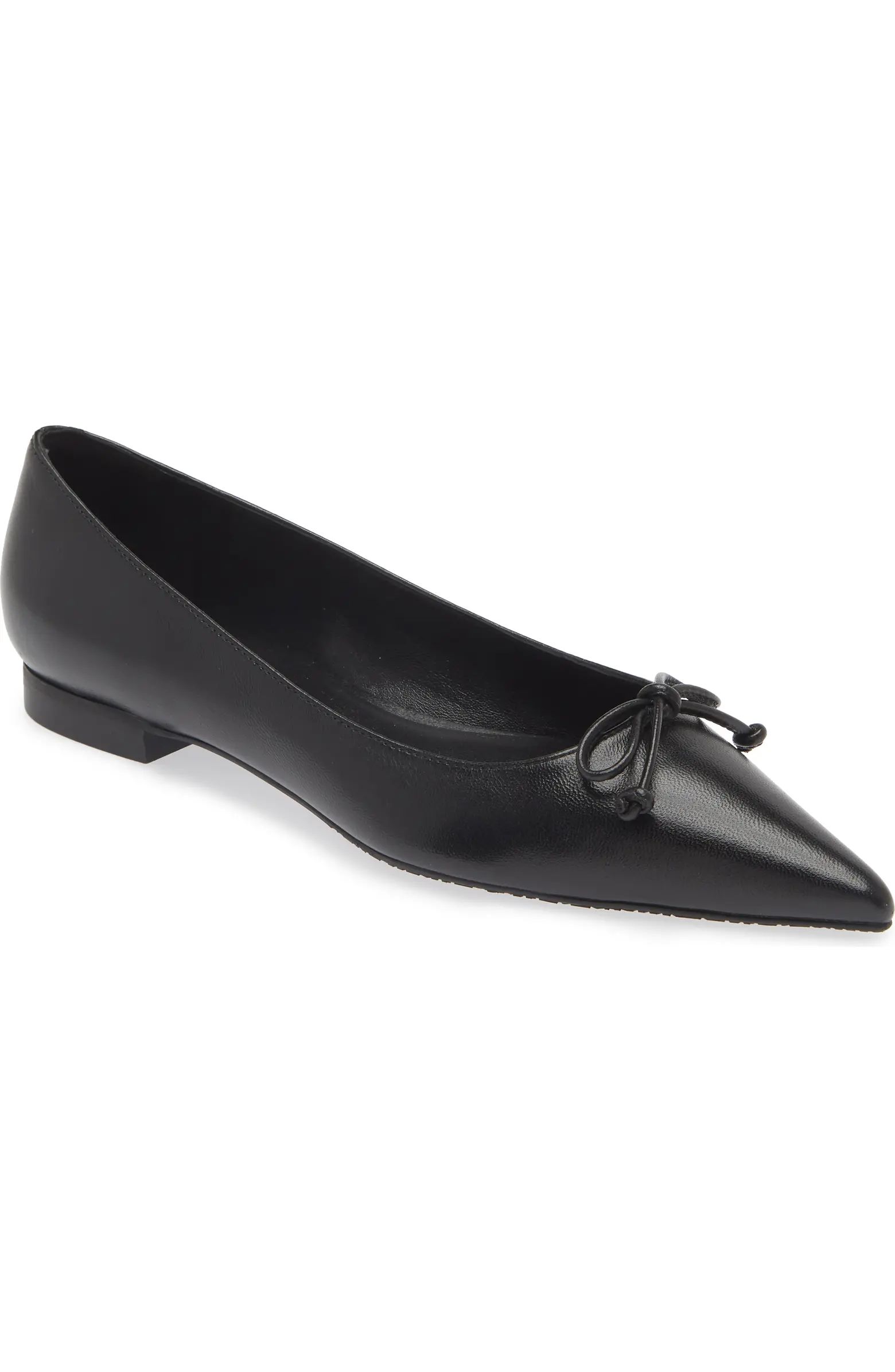 Stuart Weitzman Landon Pointed Toe Ballet Flat (Women) | Nordstrom | Nordstrom