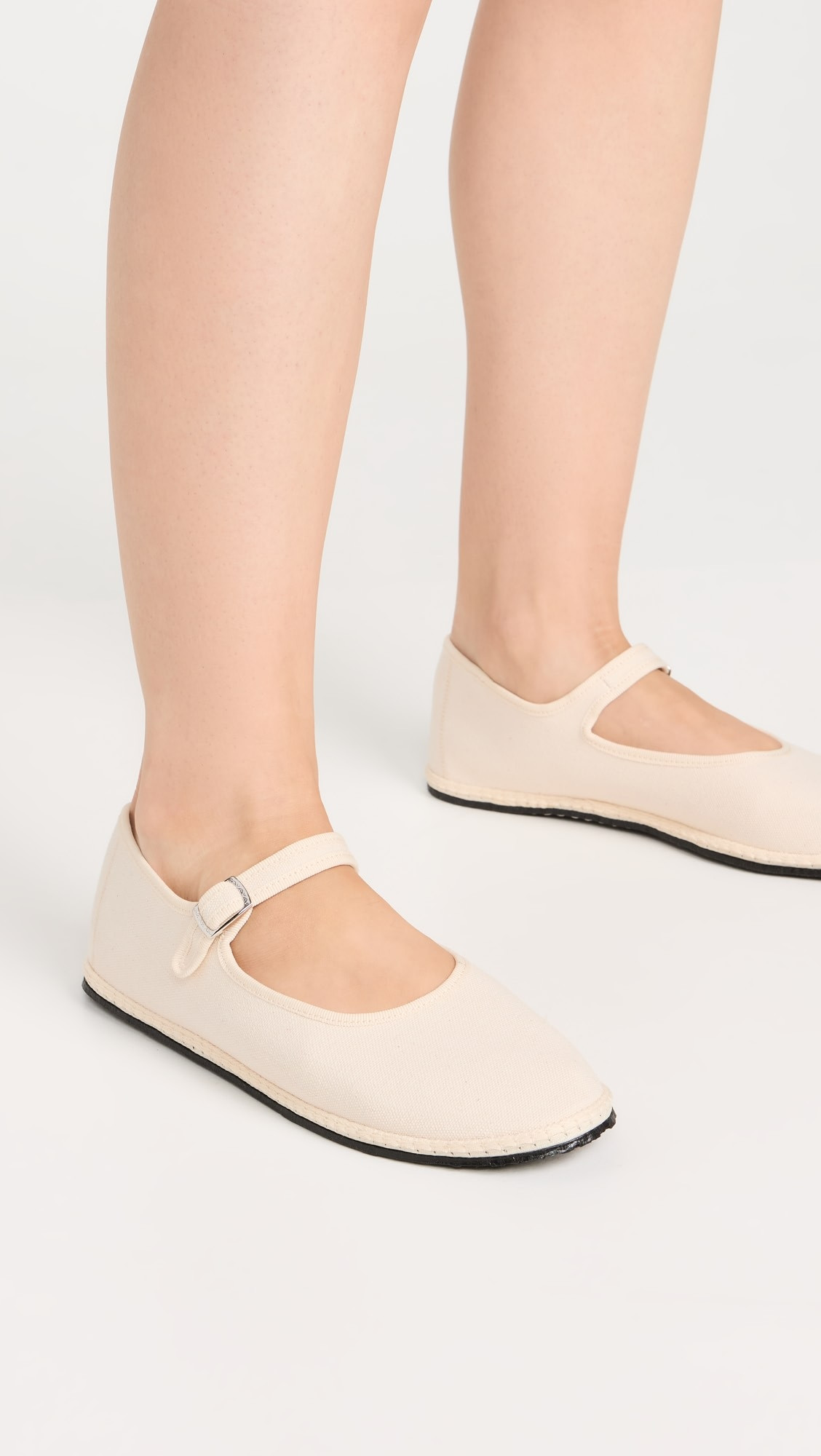 ViBi VENEZiA Mary Janes Ecru Flats | Shopbop | Shopbop
