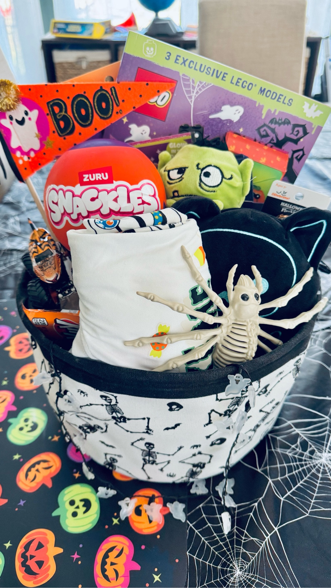 The BOO baskets have officially arrived 👻🧺 — filled with all my kids’ Halloween faves! From spooky books to cozy PJs and candy-themed fun 🕷️✨

#BooBaskets #HalloweenFun #SpookySeason #HalloweenForKids #MomLife #MomOfTwo #HalloweenMagic #BooBasketIdeas #FallVibes #SpookyCute #HalloweenBasket #HolidayTraditions #MomCreator #TargetFinds #HalloweenBooks #HalloweenCrafts

#LTKSeasonal #LTKKids #LTKHalloween