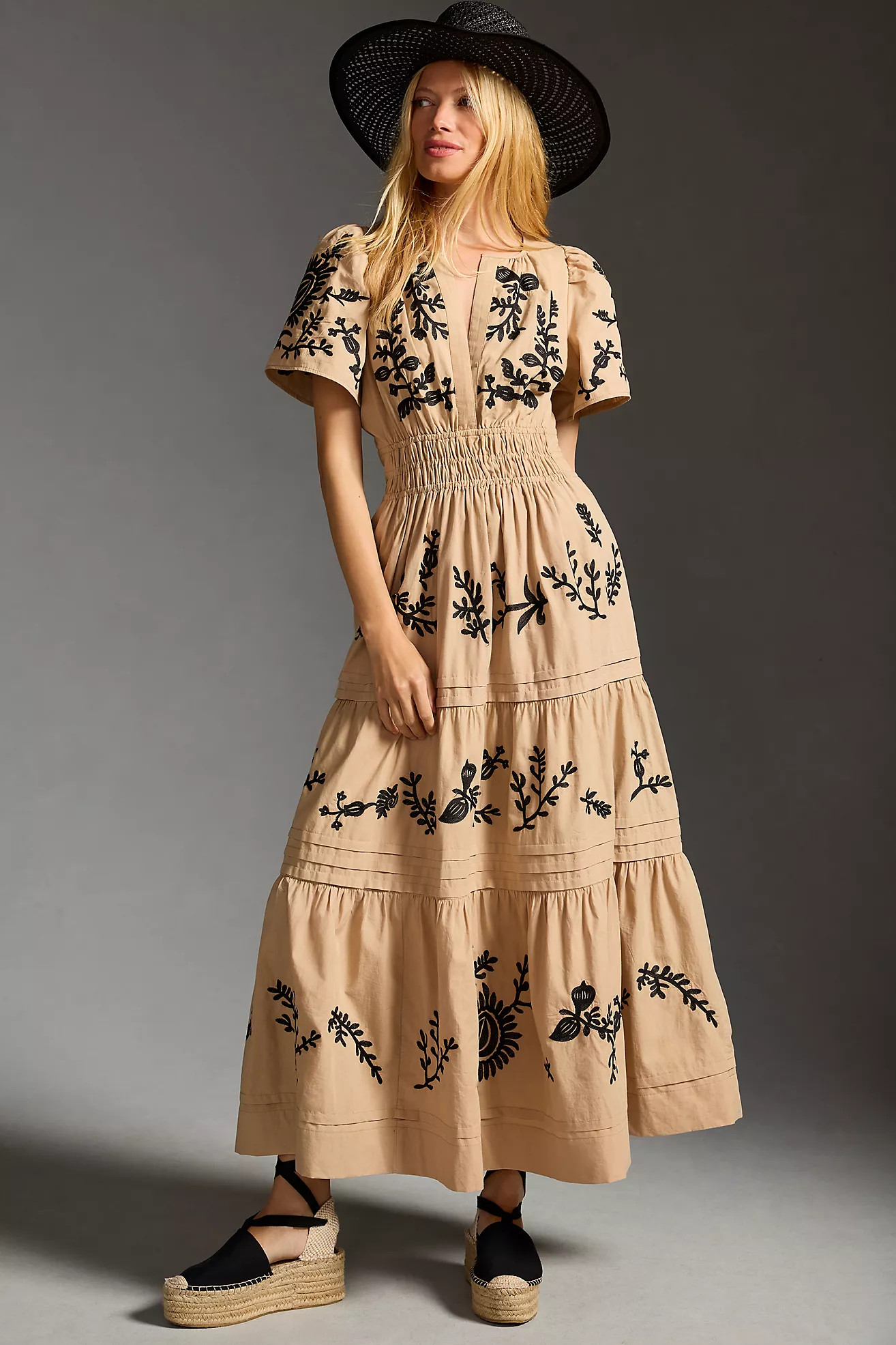The Somerset Maxi Dress: Embroidered Edition | Anthropologie (US)