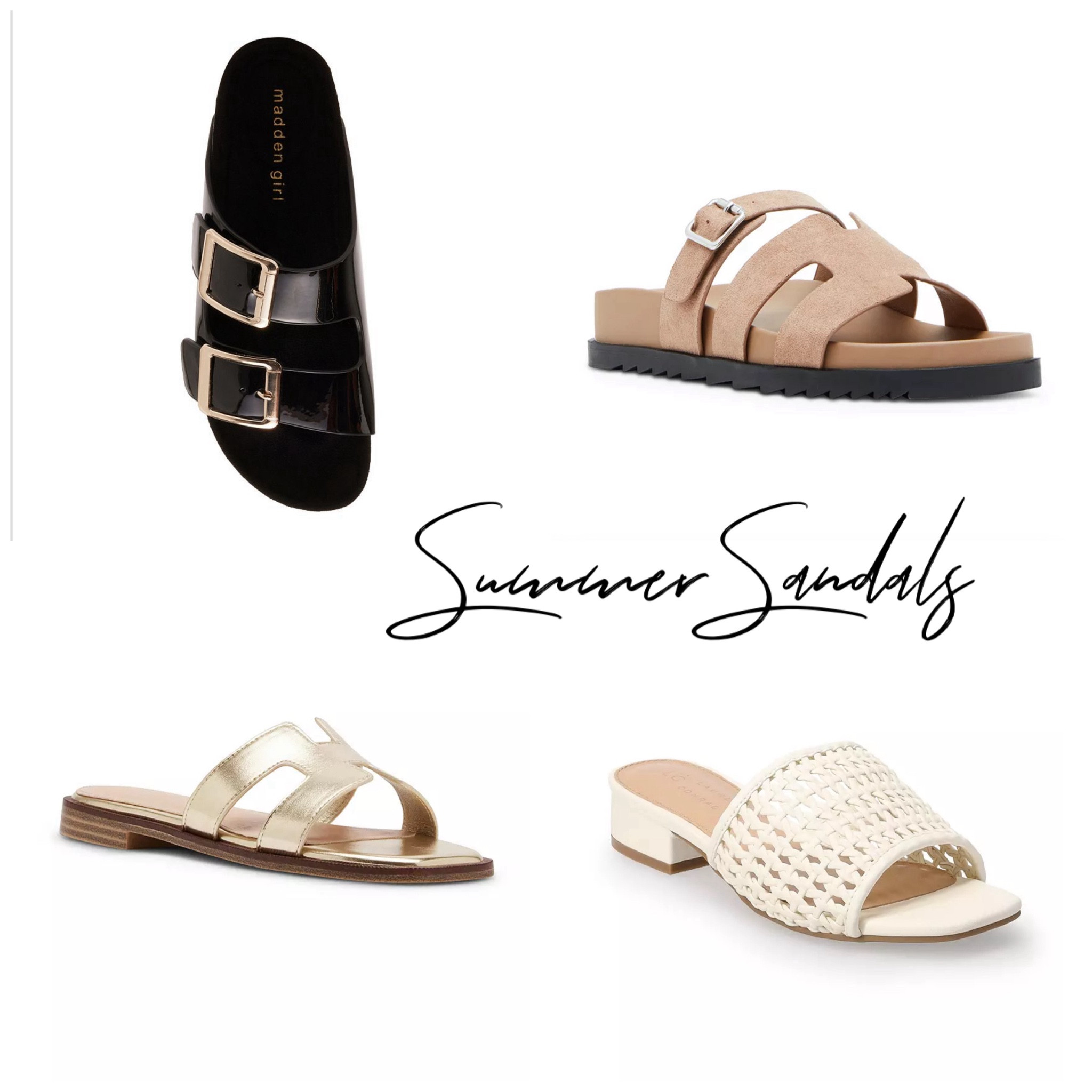 Cute Summer Sandals 😍

#LTKstyletip #LTKsalealert #LTKshoecrush