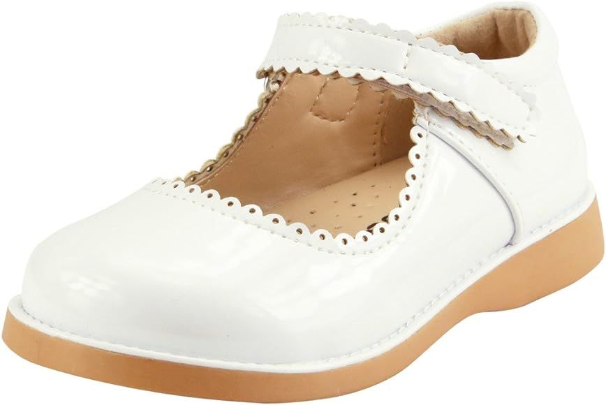 The Doll Maker Girl's Mary Jane Flat for Toddler/Little Kid School Dress Shoes | Amazon (US)