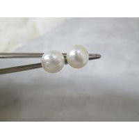 Genuine Pearl Stud Earrings>Genuine Freshwater 8mm Pearl Studs, 925 Sterling Studs, 925 Earrings, Sterling Stud, Pearl Earring | Etsy (US)