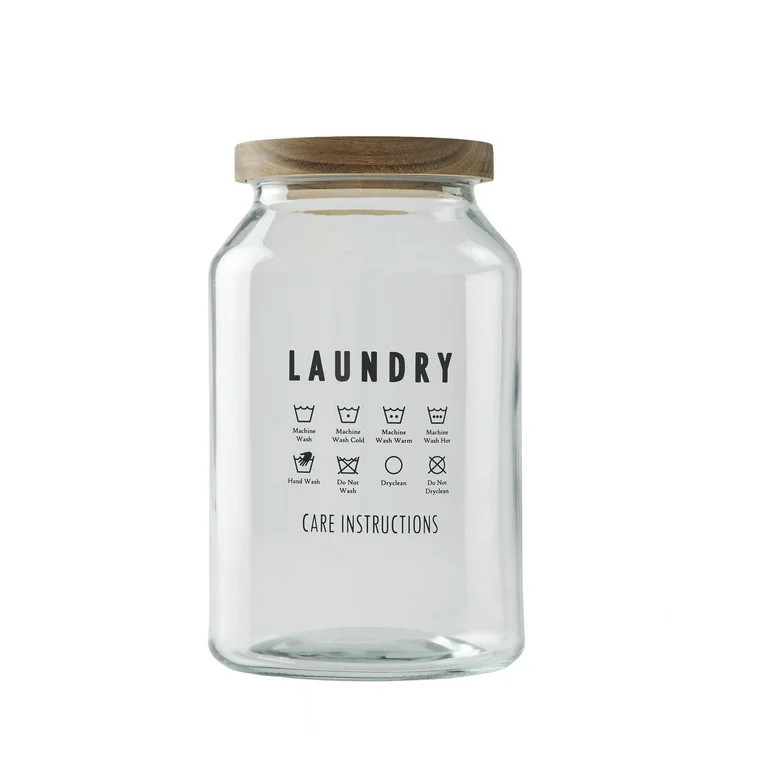 Better Homes & Gardens Large Glass Laundry Detergent Container with Scoop, Adult - Walmart.com | Walmart (US)