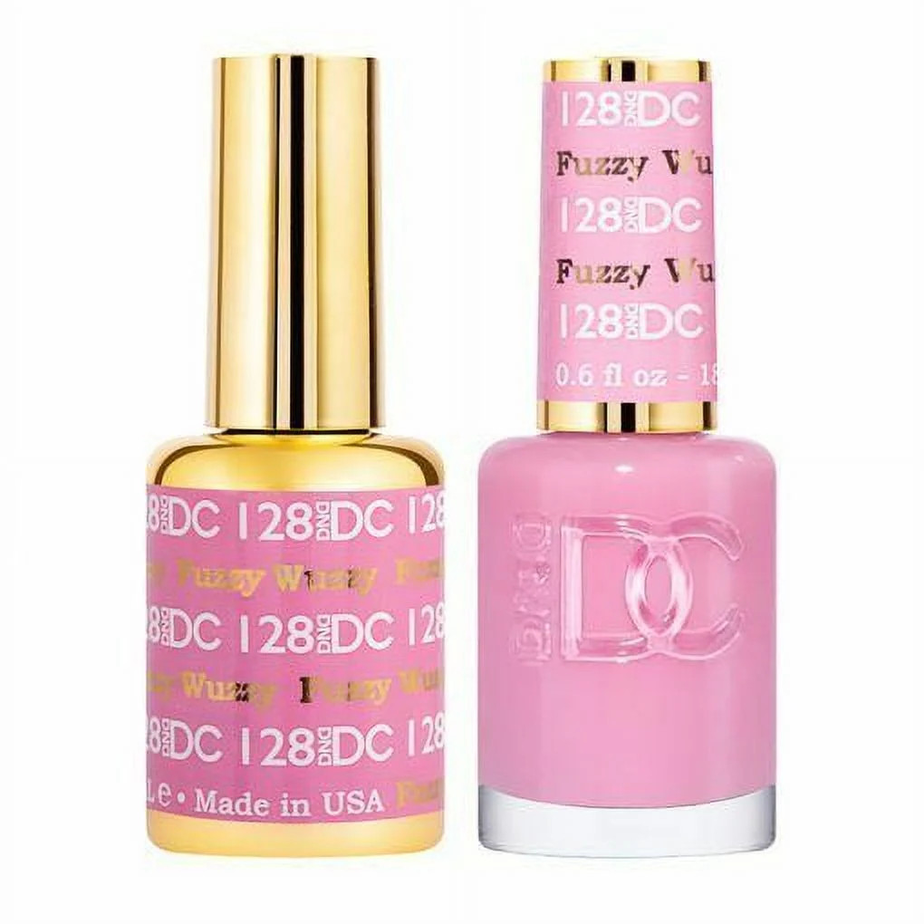 DND - DC Duo Soak off Gel & Matching nail polish - 128 Fuzzy Wuzzy | Walmart (US)