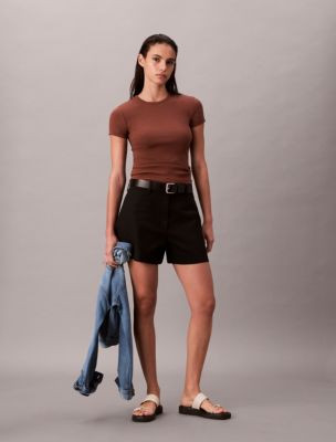 Cotton Contour Rib T-Shirt | Calvin Klein | Calvin Klein (US)