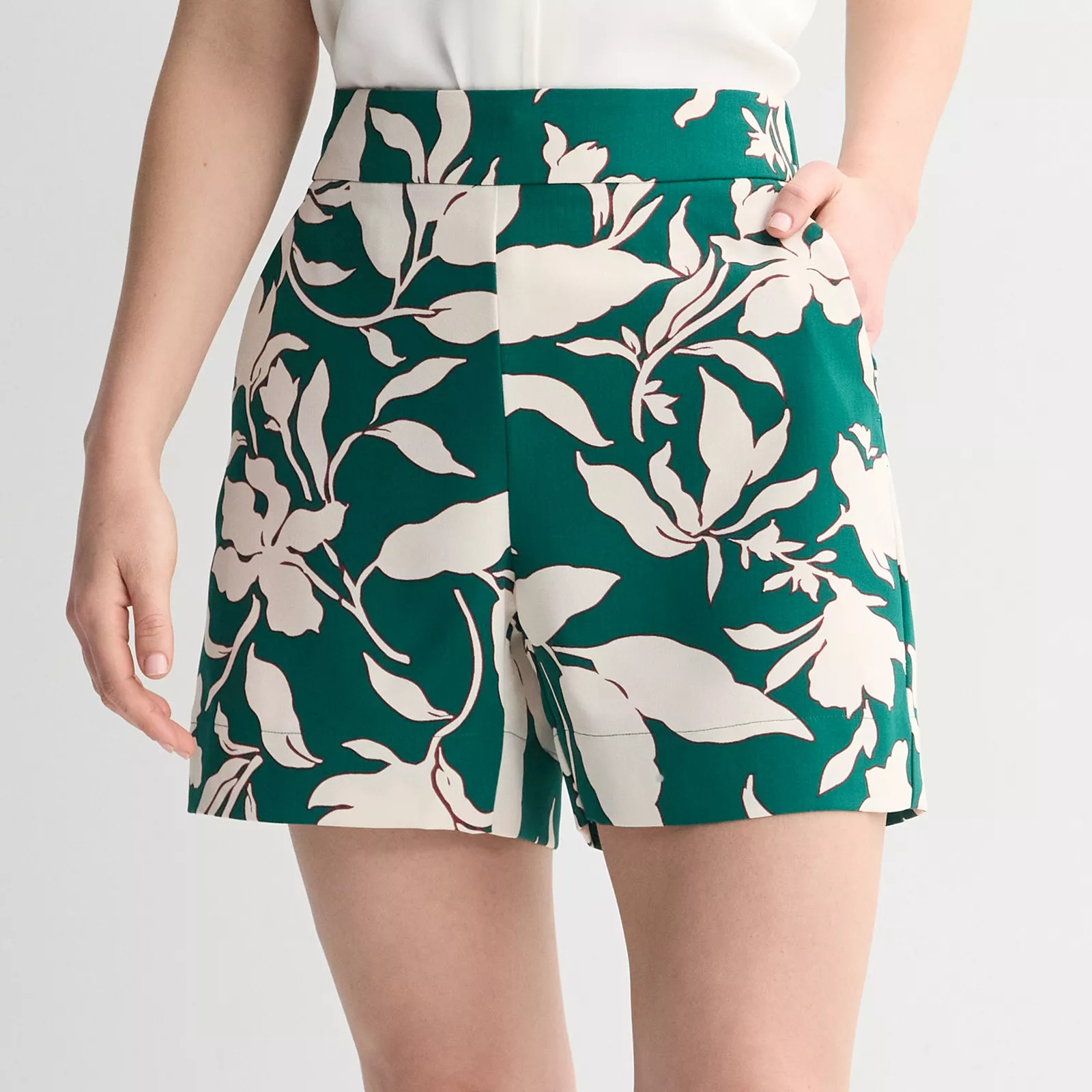 Women's Nine West Pull-On Easy Shorts | Kohl's