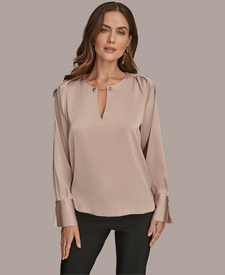 Women's Round Neck Top | Macy's