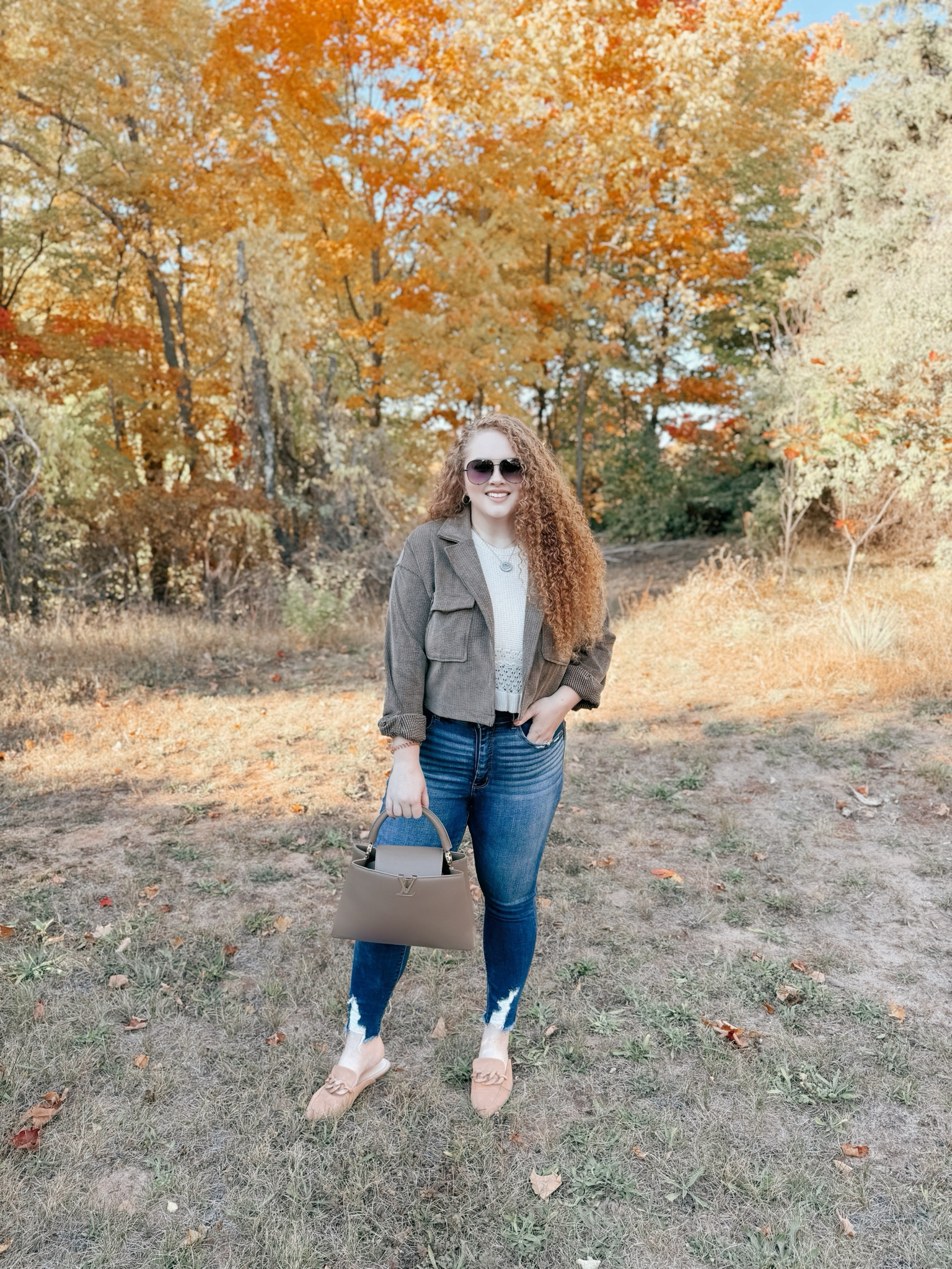 This jacket is such a great fall transition piece 🍂 amazon jacket | green jacket | lightweight jacket | fall jacket | amazon jacket  | tank top | amazon tank top | jeans | curvy jeans | buckle jeans | skinny jeans | dark wash jeans | mules | amazon mules | amazon fashion | amazon finds | amazon look | amazon outfit | fall outfit | fall look | fall fashion | fall finds | fall outfit inspo | fall fashion inspo | fall 2024 

#LTKStyleTip #LTKSeasonal #LTKMidsize