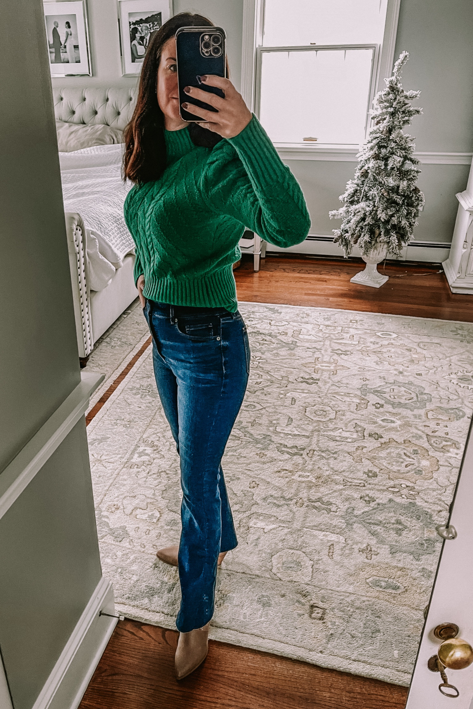 My entire outfit is on sale! Jeans are available in petite. I’m 5’4 for reference. Booties are under $50


#LTKfindsunder100 #LTKsalealert #LTKfindsunder50