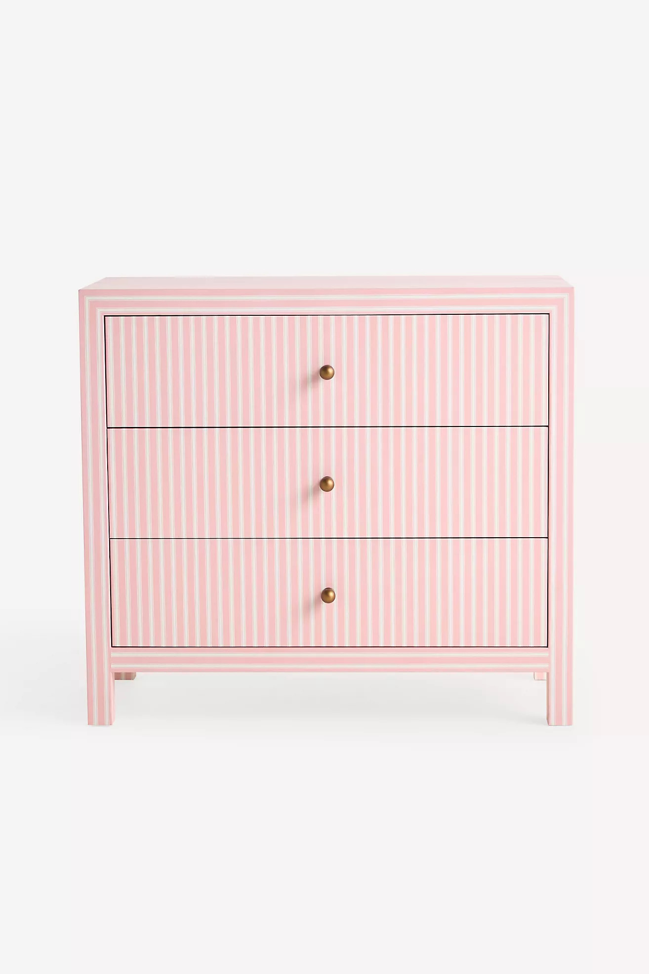 Hale Canvas Three-Drawer Dresser | Anthropologie (US)