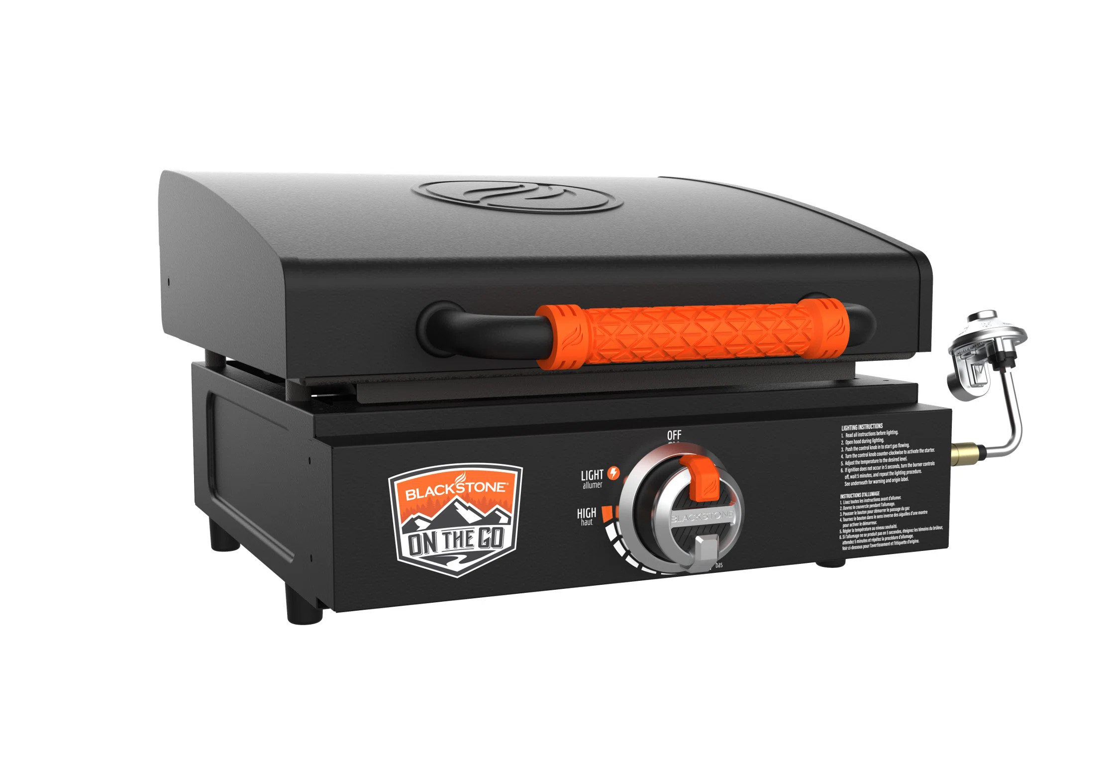 Blackstone On the Go 17" Tabletop Griddle with Hood | Wayfair North America