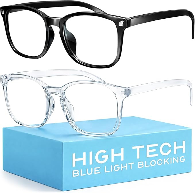 livho High Tech Blue Light Glasses - Advanced Blue Light Blocking Computer Glasses - Screen Fatig... | Amazon (US)