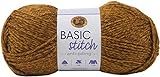 LION BRAND YARN COMPANY Yarn Basic Stitch Heath, Gold Heather | Amazon (US)