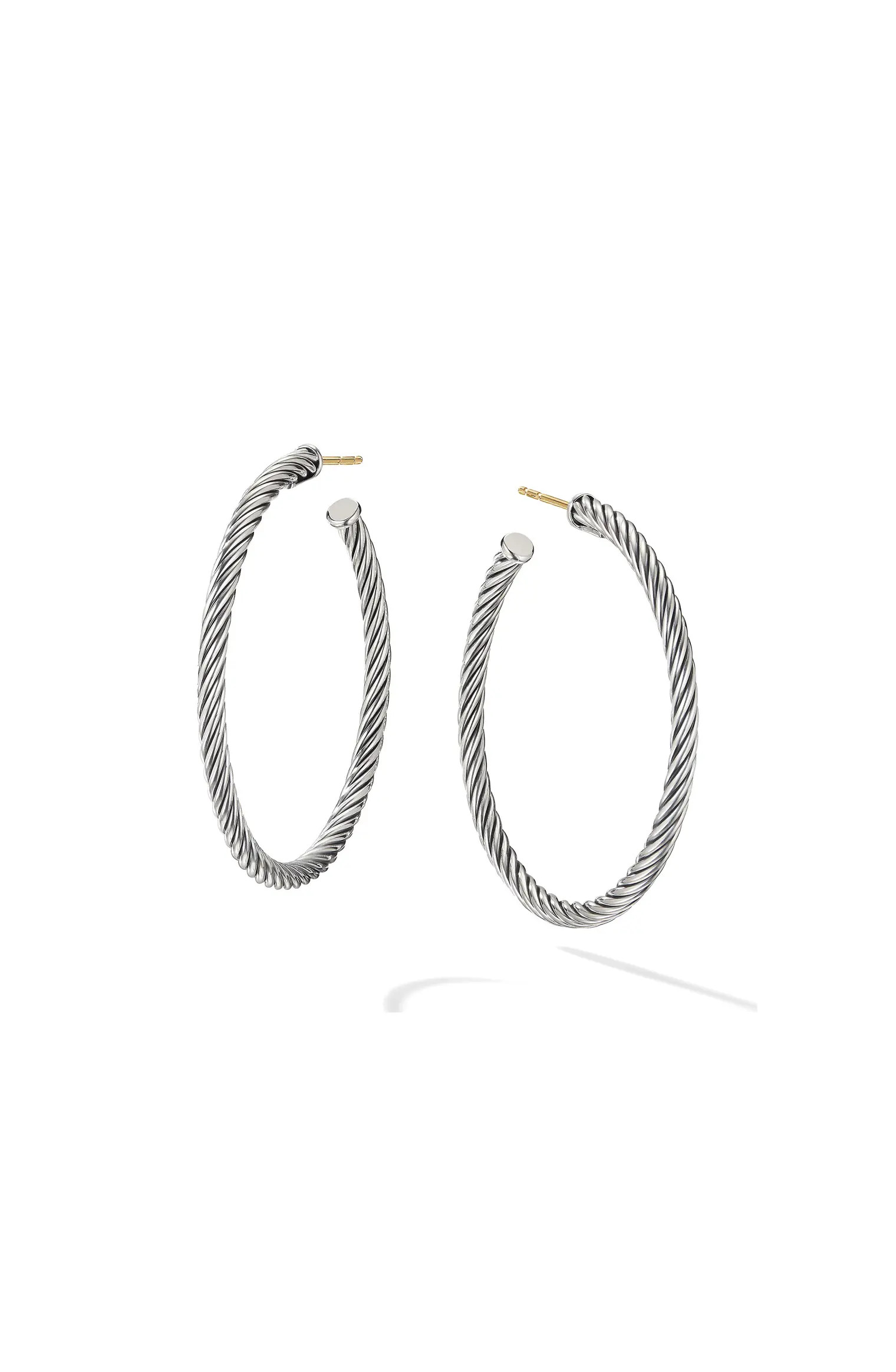 Cable Hoop Earrings | Nordstrom