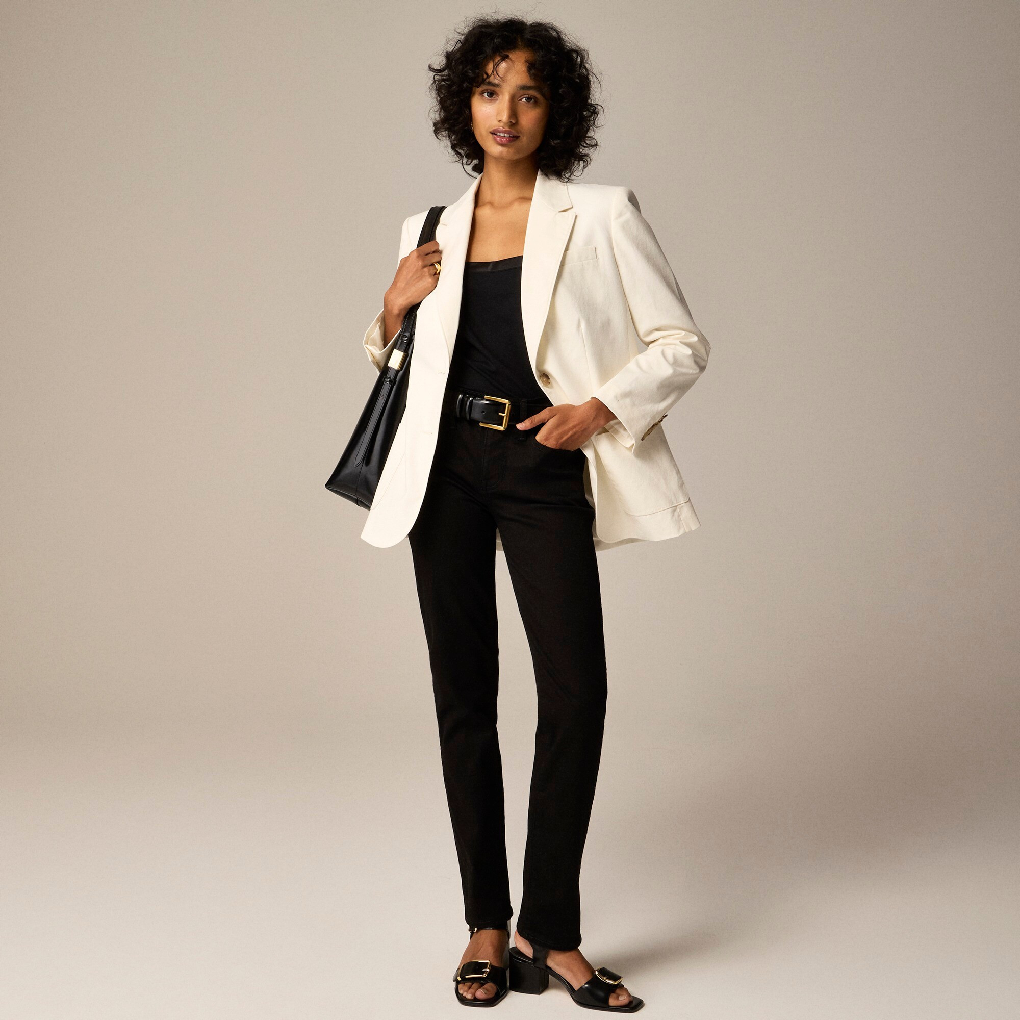 9" mid-rise vintage slim-straight jean in Stay Black wash | J. Crew US