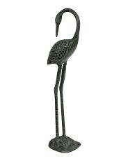 31x9 Patina Crane Garden Sculpture | TJ Maxx