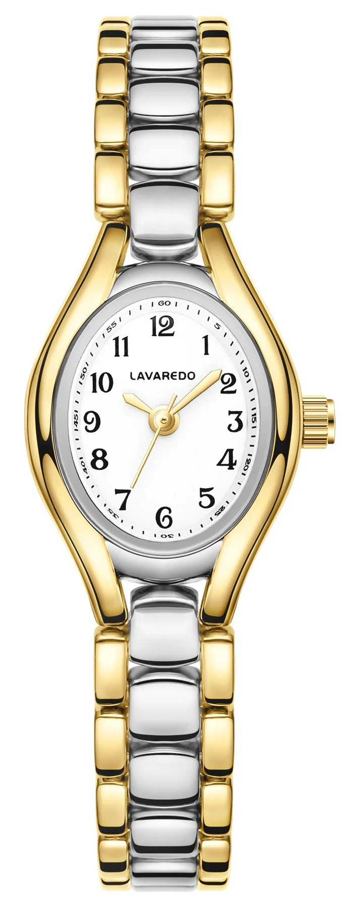 Watches for woman Elegant Oval Dual-Tone Ladies Quartz Watch with Arabic Numerals and Stainless S... | Walmart (US)