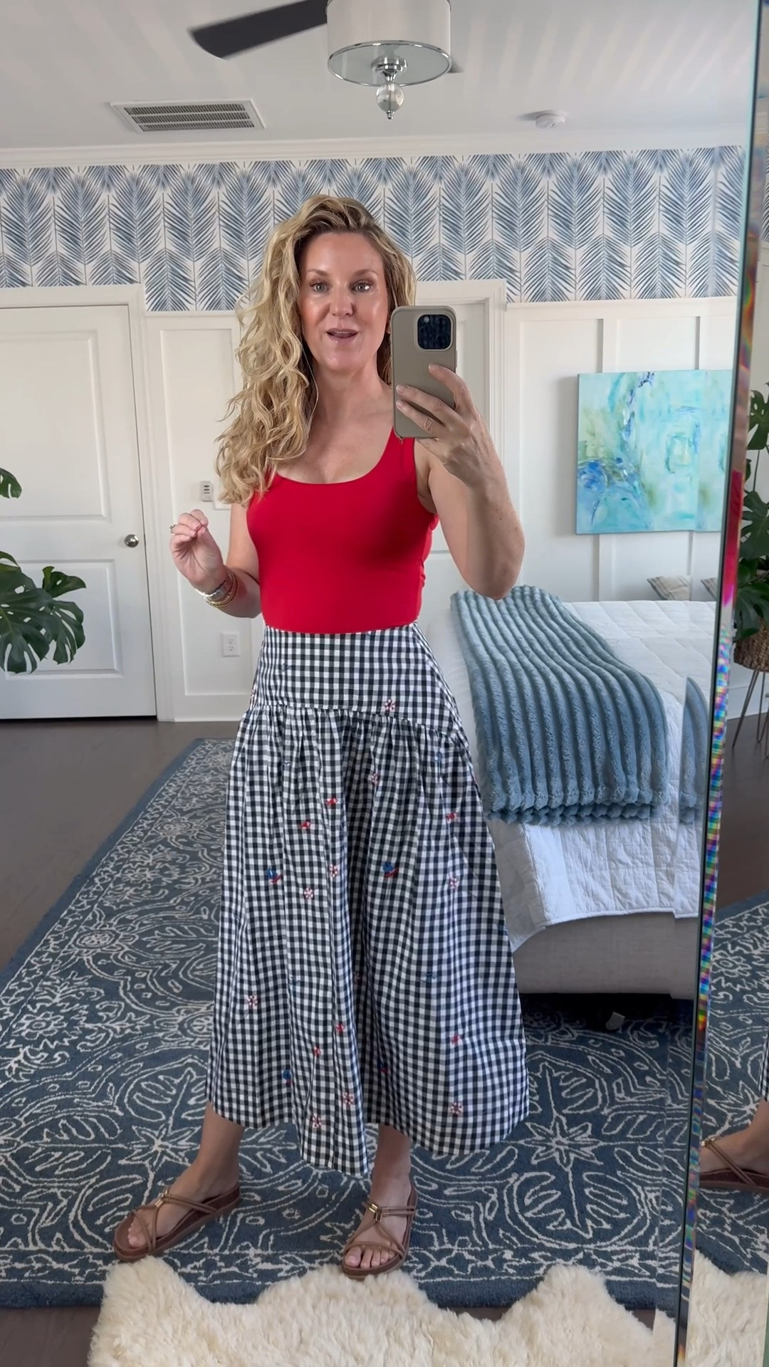 The perfect summer skirt for an Americana Summer! Memorial Day outfit, Fourth of July outfit. 4th 

Tuckernuck, Ralph Lauren, J Crew

True to size. Wearing 0

#LTKmomlife #LTKootd