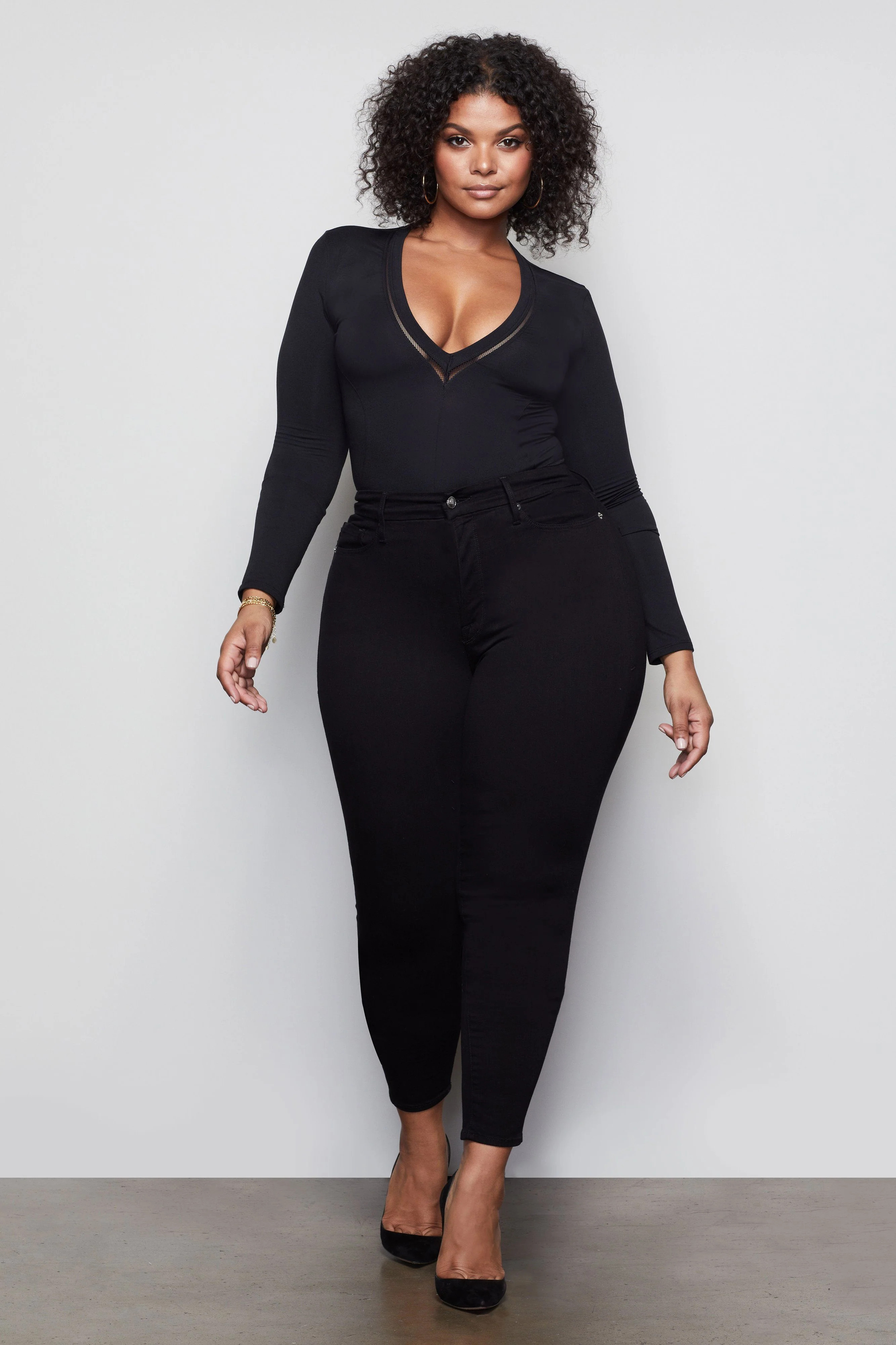 GOOD LEGS CROP | BLACK001 | Good American