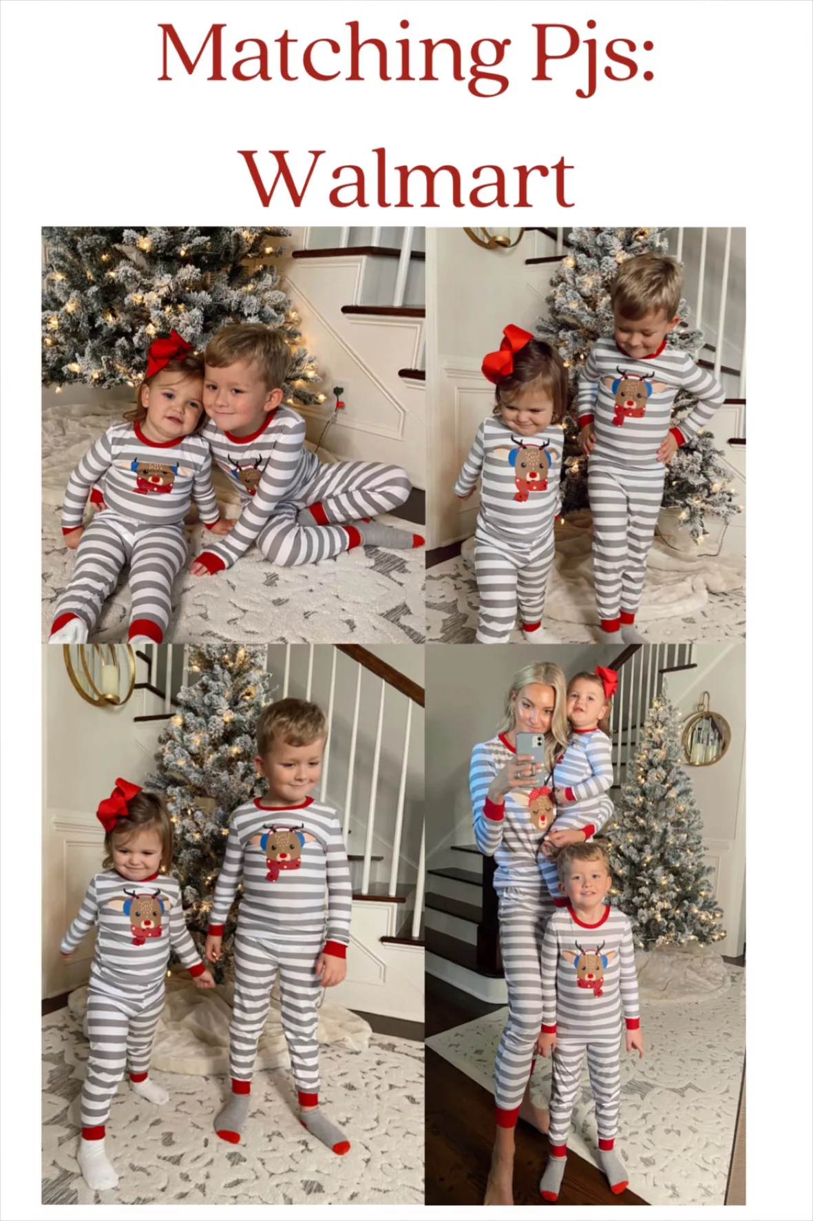 Jolly Jammies Classic Heritage Christmas Print Matching Family Christmas  Pajama Set - Walmart.com