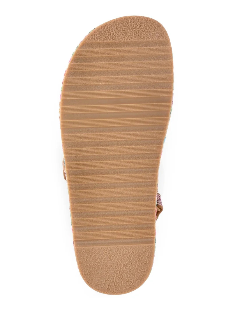 Madden NYC Women's Raffia Platform Sandals | Walmart (US)