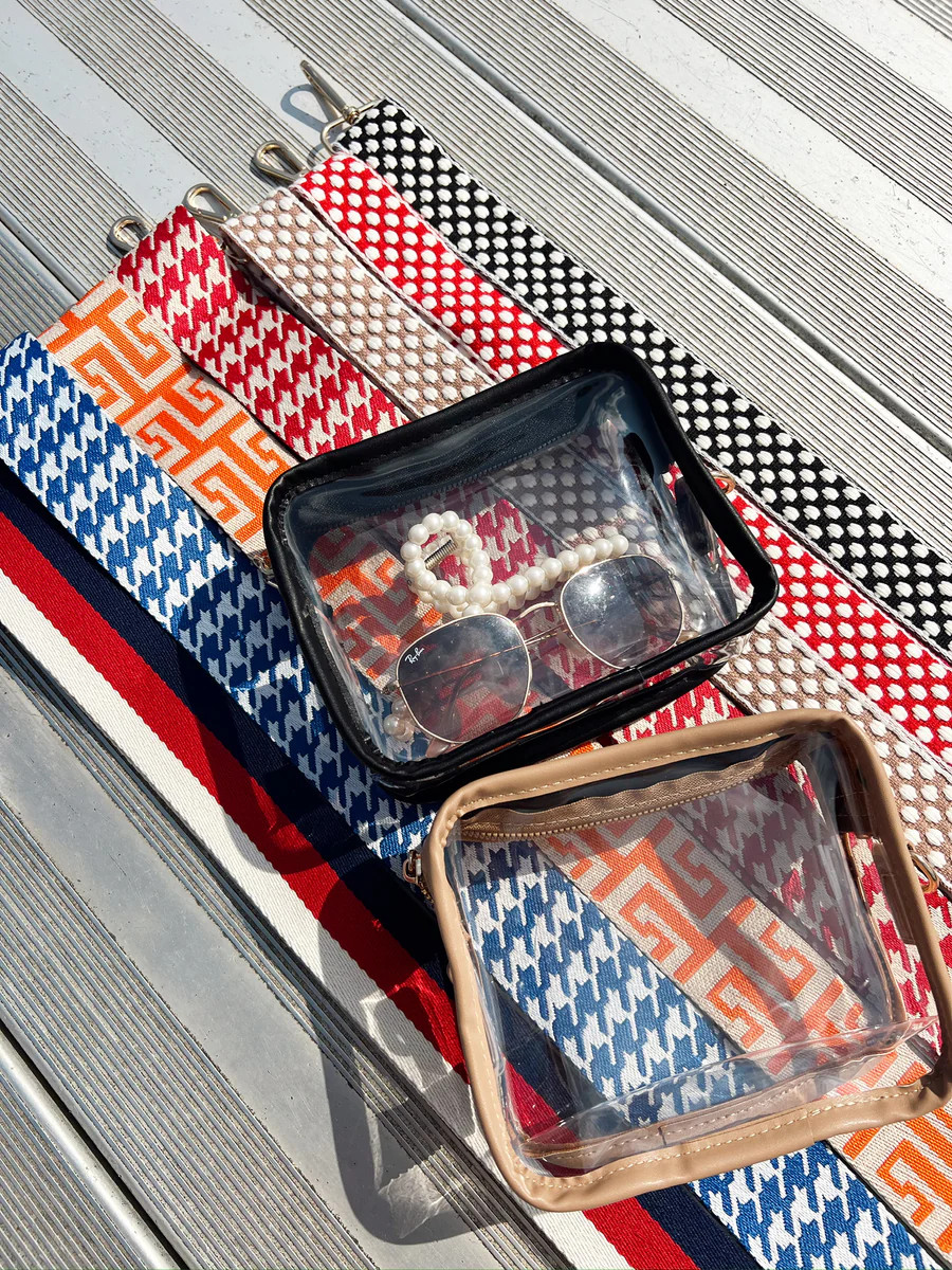 Clear Gameday + Concert Purse - READY TO SHIP | KenzKustomz