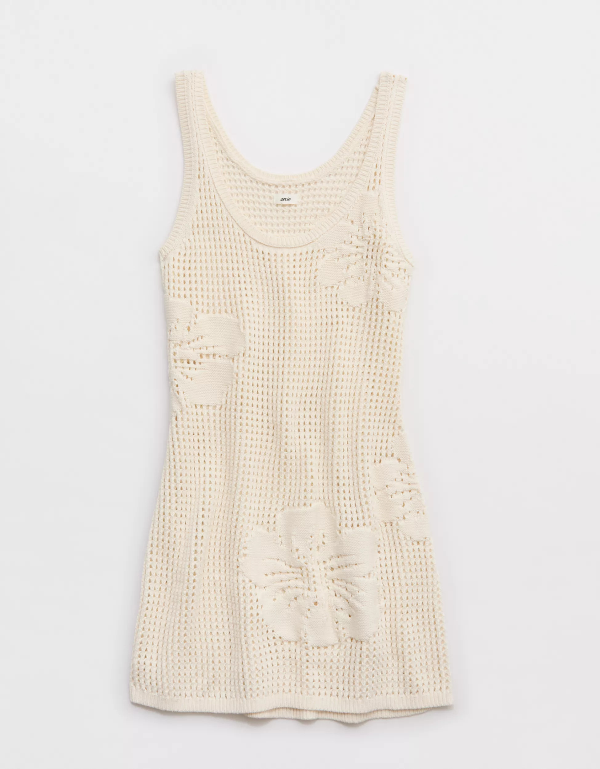 Aerie Floral Crochet Dress | Aerie