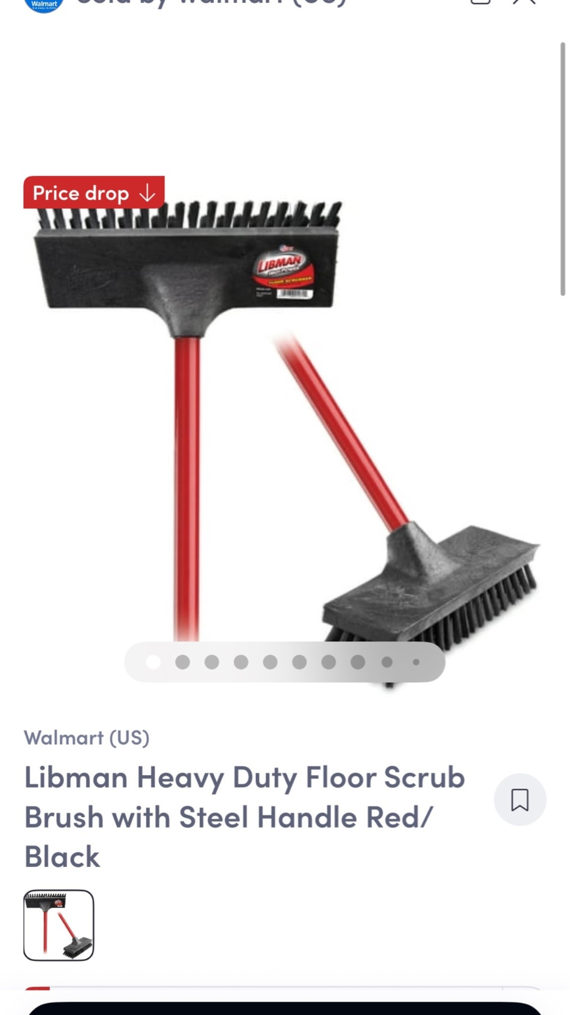 Great to scrub decks and patios, especially bc of this long handle!

#LTKdayinmylife #LTKSeasonal #LTKHome