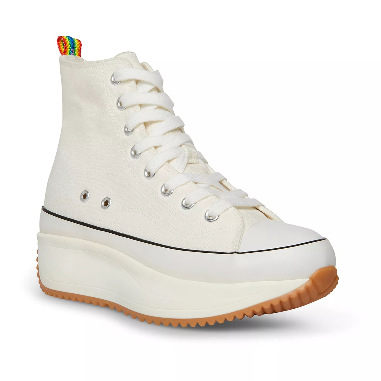 madden girl Winnona Women's Platform High-Top Sneakers, Size: 9.5, White | Kohl's