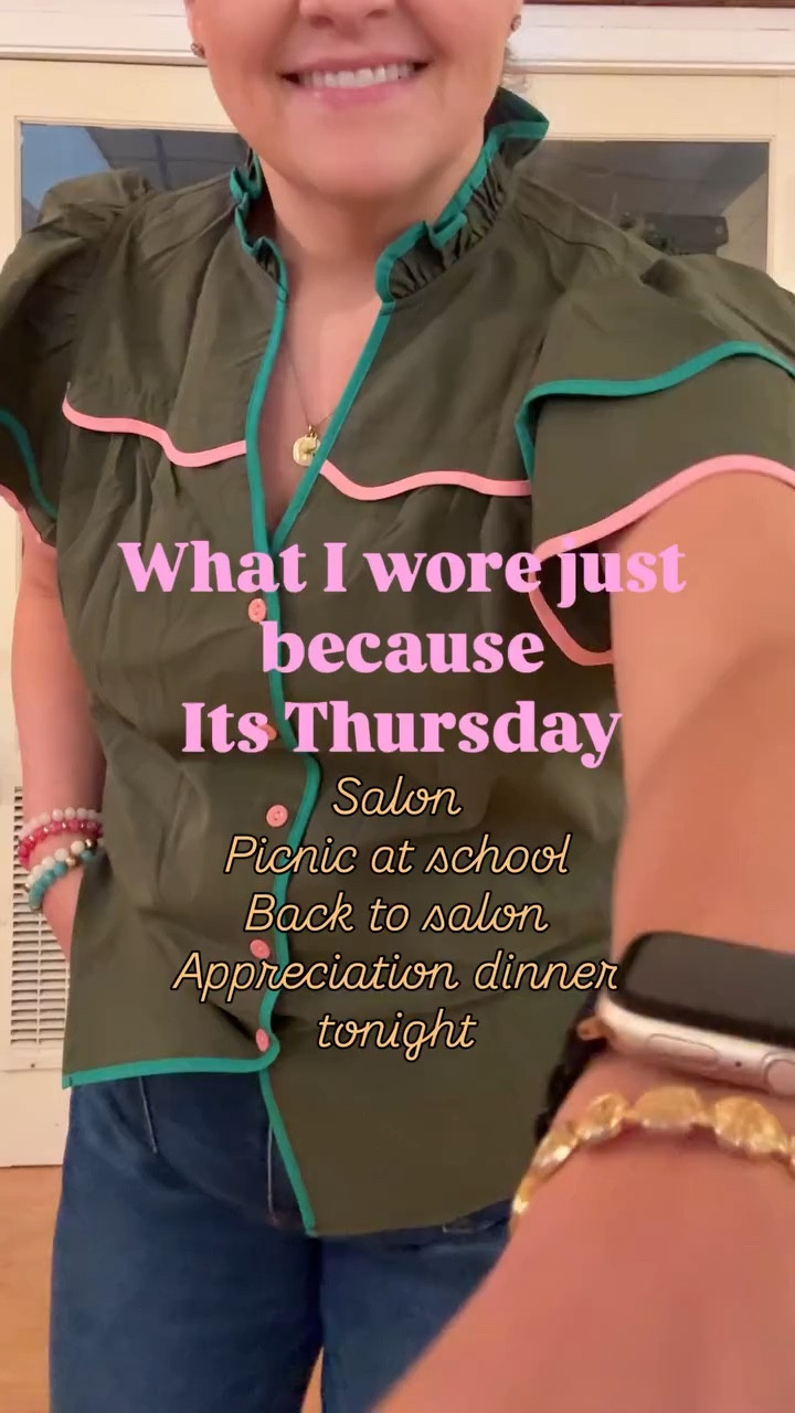 This top from @amazonfashion has been a best seller.  It's sooo darn cute.  It comes in the cutest colors. 

And guess what. My friend @lightandlifestyled found in a dress. 

Comment "cute" the link to both!!! 

#thursday #ootd #outfitoftheday #fashioninspo #outfitinspiration

#LTKootd #LTKMidsize #LTKSaleAlert