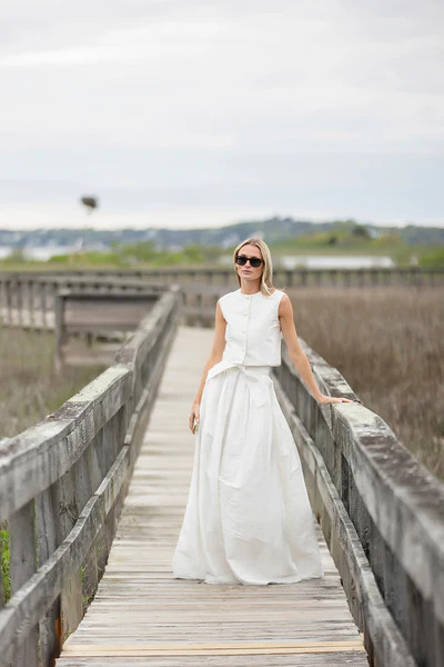 Ball Skirt - Warm White | Julia Amory