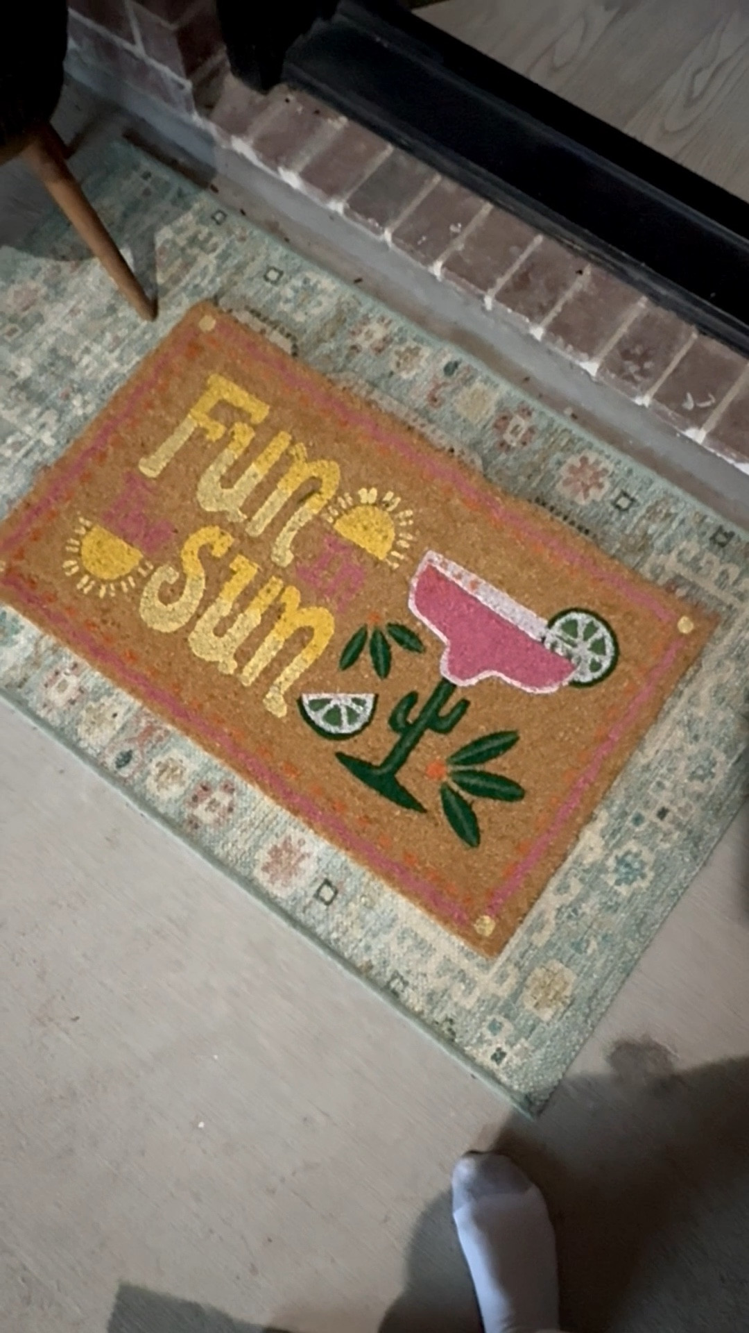 The cutest summer doormat under $20!!

@kohls #kohlspartner #kohls